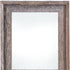 8.5" x 11" Gray Solid Wood Tabletop Picture Frame