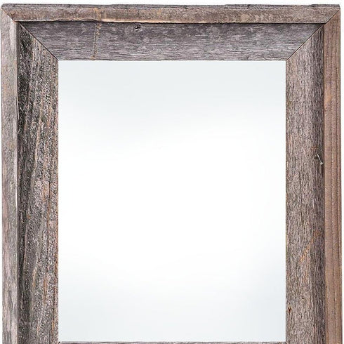 22" x 28" Gray Solid Wood Hanging Picture Frame