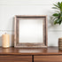 12" x 12" Gray Solid Wood Tabletop Picture Frame