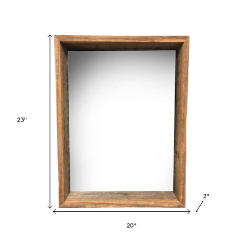 16" x 20" Gray Solid Wood Hanging Picture Frame