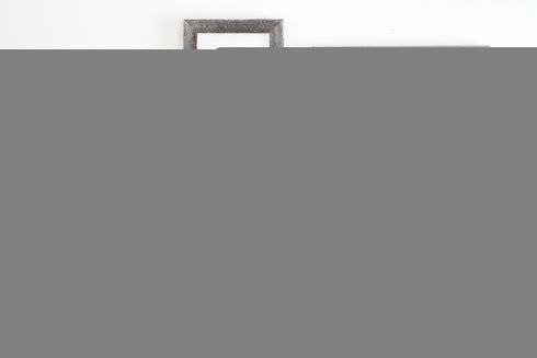 16" x 20" Gray Solid Wood Hanging Picture Frame