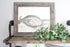 16" x 20" Gray Solid Wood Hanging Picture Frame