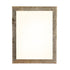 16" x 20" Gray Solid Wood Hanging Picture Frame