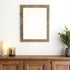 16" x 20" Gray Solid Wood Hanging Picture Frame