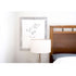 11" x 17" White Solid Wood Hanging Picture Frame