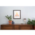 11" x 14" Black Solid Wood Hanging Picture Frame