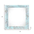 10" x 10" Blue Solid Wood Hanging Picture Frame