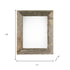 8" x 10" Gray Solid Wood Tabletop Picture Frame