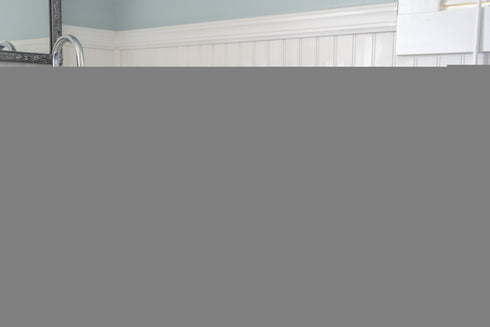 4 Step Rustic Black Wood Ladder Shelf