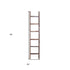 72" Gray Rustic Seven Step Wood Ladder Shelf