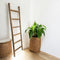 65" X 17" Gray Wood Hanging Dimensional Sculpture