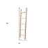 60" X 15" Gray Wood Hanging Dimensional Sculpture