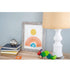 5" x 7" White Solid Wood Tabletop Picture Frame