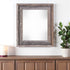 24" x 30" Gray Solid Wood Hanging Picture Frame