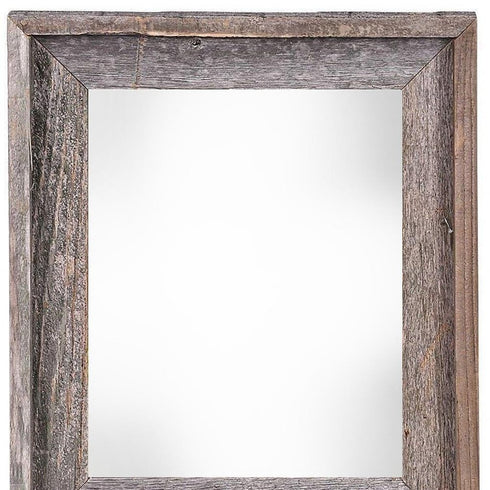 24" x 30" Gray Solid Wood Hanging Picture Frame