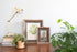 24" x 30" Gray Solid Wood Hanging Picture Frame
