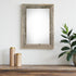 12" x 18" Gray Solid Wood Hanging Picture Frame