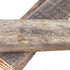 Set of Six 4" X 48" Gray and Brown Wood Plank Wall Decor