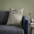 Jaguar Silhoutte Lumbar Throw Pillow
