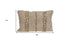 Boho Woven Shaggy Sequin Lumbar Pillow
