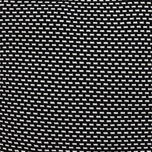 Super Black And White Check Throw Pillow