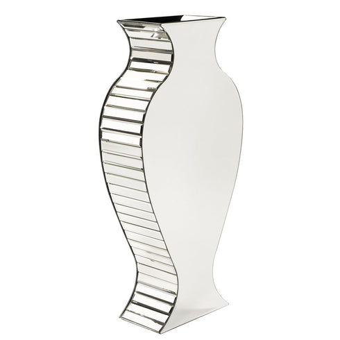 28" Clear Crystal Glass Table Vase