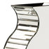 28" Clear Crystal Glass Table Vase