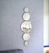 Silver and Clear Modern Bling Mirrored Wall Sconce