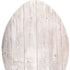 12" X 9" White Easter Solid Wood Hanging Dimensional Sculpture