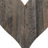 18" Weathered Gray Reclaimed Wood Heart Wall Decor