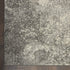 8' X 10' Gray And Ivory Abstract Area Rug