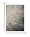 8' X 10' Gray And Ivory Abstract Area Rug
