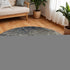 8' X 10' Gray And Ivory Abstract Area Rug