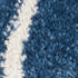 10' Blue And Gold Floral Runner Rug