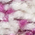 8' Light Gray And Pink Medallion Runner Rug