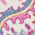 8' X 10' Light Gray And Pink Medallion Area Rug