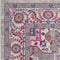 8' X 10' Light Gray And Pink Medallion Area Rug