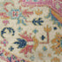 8' X 10' Pink And Ivory Southwestern Distressed Area Rug