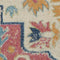 8' X 10' Pink And Ivory Southwestern Distressed Area Rug