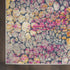 8' X 10' Yellow And Gray Abstract Area Rug
