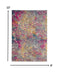 8' X 10' Yellow And Gray Abstract Area Rug