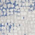 6' X 9' Blue And Gray Geometric Area Rug