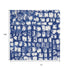 6' X 9' Ivory And Blue Geometric Area Rug