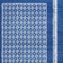 6' X 9' Blue And White Geometric Area Rug