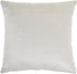 Glam Ivory And Gold Accent Throw Pillow With Beaded Details