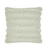 20" Mint Green Striped Throw Pillow With Texture