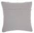 Light Gray Textured Lattice Throw Pillow