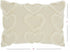 14" X 20" Off White Cotton Heart Throw Pillow