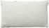 White Abstract Shaggy Detail Lumbar Pillow