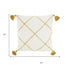 Boho Mustard Cotton Accent Throw Pillow